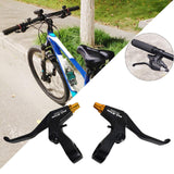 Maxbell 1 Pair Aluminum Alloy Levers for Road Bike Mountain Bike Black Golden - Aladdin Shoppers