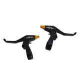 Maxbell 1 Pair Aluminum Alloy Levers for Road Bike Mountain Bike Black Golden - Aladdin Shoppers