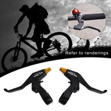Maxbell 1 Pair Aluminum Alloy Levers for Road Bike Mountain Bike Black Golden - Aladdin Shoppers