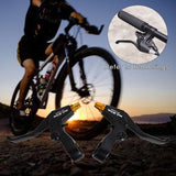 Maxbell 1 Pair Aluminum Alloy Levers for Road Bike Mountain Bike Black Golden - Aladdin Shoppers