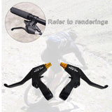 Maxbell 1 Pair Aluminum Alloy Levers for Road Bike Mountain Bike Black Golden - Aladdin Shoppers