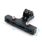 Maxbell Bicycle Saddle Rail Camera Mount CNC Holder Aluminum Alloy for Hero Black - Aladdin Shoppers