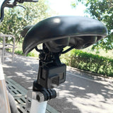 Maxbell Bicycle Saddle Rail Camera Mount CNC Holder Aluminum Alloy for Hero Black - Aladdin Shoppers