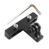 Maxbell Bicycle Saddle Rail Camera Mount CNC Holder Aluminum Alloy for Hero Black - Aladdin Shoppers