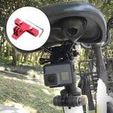 Maxbell Bicycle Saddle Rail Camera Mount CNC Holder Aluminum Alloy for Hero Black - Aladdin Shoppers
