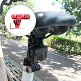 Maxbell Bicycle Saddle Rail Camera Mount CNC Holder Aluminum Alloy for Hero Black - Aladdin Shoppers