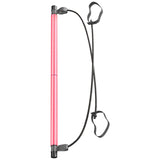 Maxbell Portable Pilates Bar Gym Stick Exercise Resistance Band Fitness Rose Red - Aladdin Shoppers