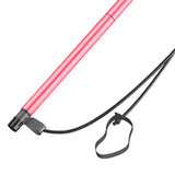 Maxbell Portable Pilates Bar Gym Stick Exercise Resistance Band Fitness Rose Red - Aladdin Shoppers