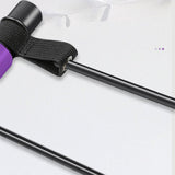 Maxbell Portable Pilates Bar Gym Stick Exercise Resistance Band Fitness Purple - Aladdin Shoppers