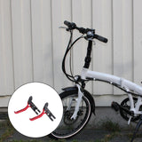 Maxbell 1 Pair Ultralight Bike Brake Levers Anti Slip for Folding Bike MTB Parts red - Aladdin Shoppers
