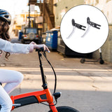 Maxbell 1 Pair Ultralight Bike Brake Levers Anti Slip for Folding Bike MTB Parts silver - Aladdin Shoppers