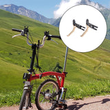Maxbell 1 Pair Ultralight Bike Brake Levers Anti Slip for Folding Bike MTB Parts gold - Aladdin Shoppers