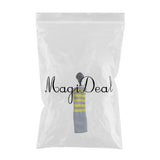 Maxbell Golf Iron Head Covers Head Shaft Protector Knitted Gift Grey Yellow Stripe - Aladdin Shoppers