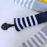 Maxbell Golf Iron Head Covers Head Shaft Protector Knitted Gift Grey Yellow Stripe - Aladdin Shoppers