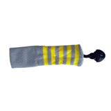 Maxbell Golf Iron Head Covers Head Shaft Protector Knitted Gift Grey Yellow Stripe - Aladdin Shoppers