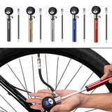 Maxbell Mini Bike Pump Bicycle Accessories Cycling Inflator Presta Schrader Valve Black - Aladdin Shoppers