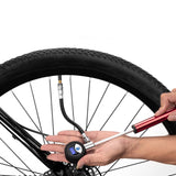 Maxbell Mini Bike Pump Bicycle Accessories Cycling Inflator Presta Schrader Valve Black - Aladdin Shoppers
