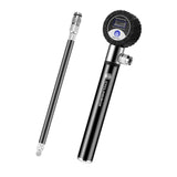 Maxbell Mini Bike Pump Bicycle Accessories Cycling Inflator Presta Schrader Valve Black - Aladdin Shoppers