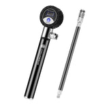 Maxbell Mini Bike Pump Bicycle Accessories Cycling Inflator Presta Schrader Valve Black - Aladdin Shoppers
