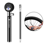 Maxbell Mini Bike Pump Bicycle Accessories Cycling Inflator Presta Schrader Valve Black - Aladdin Shoppers