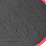 Maxbell 1Pair Fitness Gliding Discs Core Sliders for Home Gym Rhomb Texture Black - Aladdin Shoppers