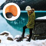 Maxbell Duck Down Hat Earflap Thermal Waterproof for Camping Hunting Orange - Aladdin Shoppers