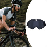 Maxbell Snow Ski Safety Glasses Goggles Anti Fog Motorcycle Protective Eyewear Gray - Aladdin Shoppers
