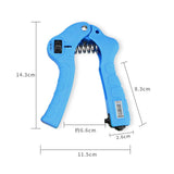 Maxbell Hand Grip Strengthener with Counter Hand Grip Exerciser Hand Gripper Green - Aladdin Shoppers