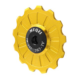 Maxbell Bike Rear Derailleur Pulley 11T - 17T Jockey Wheel Guide Roller 13T Gold - Aladdin Shoppers