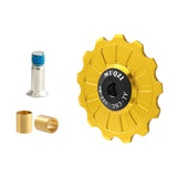 Maxbell Bike Rear Derailleur Pulley 11T - 17T Jockey Wheel Guide Roller 13T Gold - Aladdin Shoppers