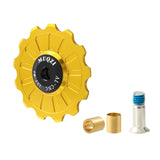 Maxbell Bike Rear Derailleur Pulley 11T - 17T Jockey Wheel Guide Roller 13T Gold - Aladdin Shoppers