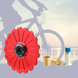 Maxbell Bike Rear Derailleur Pulley 11T - 17T Jockey Wheel Guide Roller 17T Red - Aladdin Shoppers