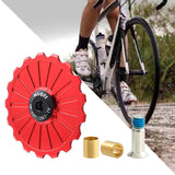 Maxbell Bike Rear Derailleur Pulley 11T - 17T Jockey Wheel Guide Roller 17T Red - Aladdin Shoppers
