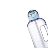 Maxbell Large Water Bottle Hydration Drinking Jug with Straw for Exercise Gym Blue - Aladdin Shoppers