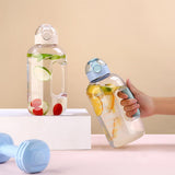 Maxbell Large Water Bottle Hydration Drinking Jug with Straw for Exercise Gym Blue - Aladdin Shoppers