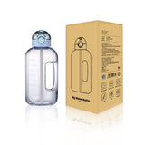 Maxbell Large Water Bottle Hydration Drinking Jug with Straw for Exercise Gym Blue - Aladdin Shoppers