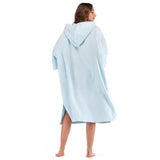 Maxbell Beach Poncho Long Sleeve Super Cosy Quick Dry Beach Towel Surf Swim Blue - Aladdin Shoppers