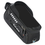 Maxbell Bike Phone Front Frame Bag Phone Mount Hard Shell Waterproof Touchscreen - Aladdin Shoppers