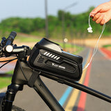 Maxbell Bike Phone Front Frame Bag Phone Mount Hard Shell Waterproof Touchscreen - Aladdin Shoppers