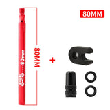 Maxbell Presta Value Extender Values Extension with Core & Adaptor 1pc Red 80mm - Aladdin Shoppers