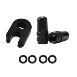 Maxbell Presta Value Extender Values Extension with Core & Adaptor 2pcs Black 80mm - Aladdin Shoppers