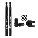 Maxbell Presta Value Extender Values Extension with Core & Adaptor 2pcs Black 80mm - Aladdin Shoppers