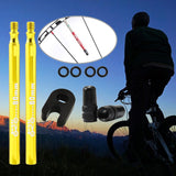 Maxbell Presta Value Extender Values Extension with Core & Adaptor 2pcs Gold 80mm - Aladdin Shoppers