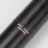 Maxbell Seatpost Replacement Road Bike Shock Absorption Bicycle 31.6×400mm Black - Aladdin Shoppers