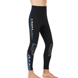 Maxbell Adult Wetsuit Pant 3mm Neoprene Stretchy Long Leggings Trouser Blue M Men - Aladdin Shoppers