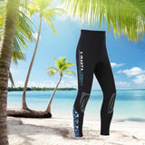 Maxbell Adult Wetsuit Pant 3mm Neoprene Stretchy Long Leggings Trouser Blue M Men - Aladdin Shoppers