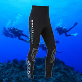 Maxbell Adult Wetsuit Pant 3mm Neoprene Stretchy Long Leggings Trouser Blue M Men - Aladdin Shoppers