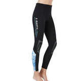 Maxbell Adult Wetsuit Pant 3mm Neoprene Stretchy Long Leggings Trouser Blue L Women - Aladdin Shoppers