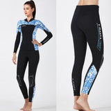 Maxbell Adult Wetsuit Pant 3mm Neoprene Stretchy Long Leggings Trouser Blue L Women - Aladdin Shoppers