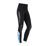 Maxbell Adult Wetsuit Pant 3mm Neoprene Stretchy Long Leggings Trouser Blue L Women - Aladdin Shoppers
